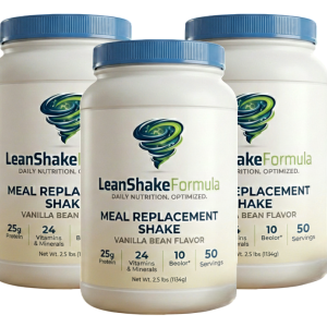 LeanShakeFormula Vanilla Bean (3 Bottles x 50 Servings)